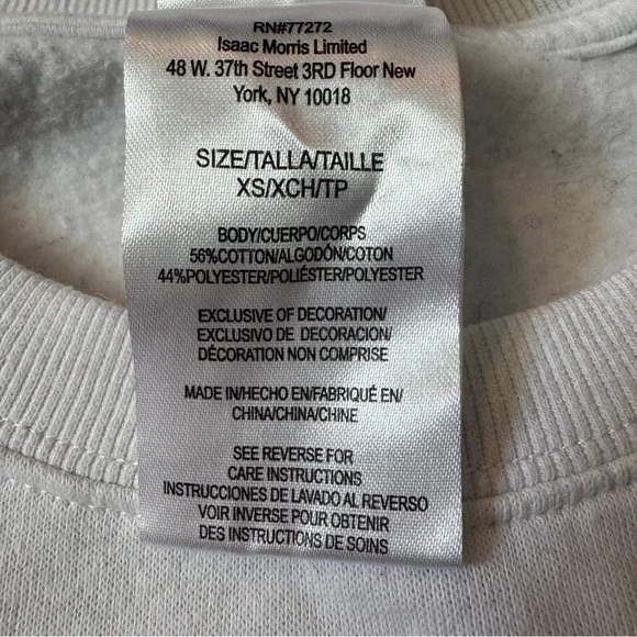 Colorblock American Flag Crewneck Sweater - Picture 4 of 8